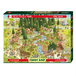 HEYE CASSE-TÊTE 1000 PIÈCES - LA FORÊT DE PINS NOIRS #78-29638